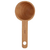1Pc Creative Powder Scoop Practical Wooden Spoon Simple Measuring Tool