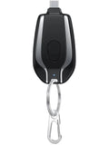Portable Keychain Charger 1500mAh Type-C Ultra-Compact Mini Battery Pack Fast Charging Backup Power Bank For Iphone Devices