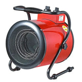 3KW 5KW 9KW Electric Fan Heater Industrial Warm Air Blower Dryer For Planting Greenhouse Worhop Heating Home