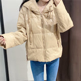All-match faux leather cotton sweater