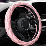 Rhie Car Cover Sleeve With Sparkly Rhies Anti-SlipCar Wheel Protector Auto Steering