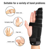 Adjustable Compression Finger Holder Protector Brace Sports Wrist Thumbs Hands Arthritis Spt Support Protective Guard