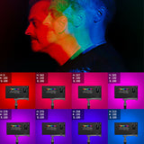R8 RGB Video Light 3200mAh Portable Photography Fill Light 2500-8500k Dimmable  Light Panel