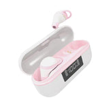 Bluetooth Headset Invisible True Wireless Handfree for Sleeping Working Black