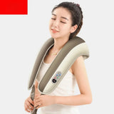 Portable Electric Shoulder Massager Wireless Neck And Kneading Shawl Cervical Back Muscle Relaxing Massage