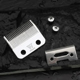WMARK Professional Cordless Hair Blade High Carton Steel Clipper Accessories Golden for Choice