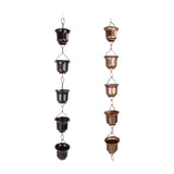 39.37in Water Catcher - Decorative For Home Decor & Rain Gutter Drain