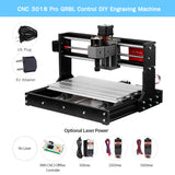 30*18cm PRO laser engraving Pcb PVC Milg hine Wood CNC Router GRBL mini Hobby DIY engraver cnc3018pro