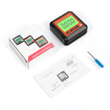 Digital Meter Electronic Protractor Incometer With Magnetic Base LCD Precision Level Box Angle Finder Gauge