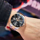 GUANQIN Men's Watch Dial Analog Chrono Waterproof Mechanical Watch Men's Sapphire Dial Automatic Movement Luxury Clock 2023 NEW