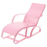 Miniature Recliner Dollhouse Decoration Mini Beach Chair Micro-landscape Chair Miniature Furniture Mini Beach Chair Micro Recliner Lounge Model