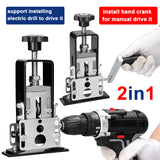 Stripper Manual Wire Stripping Tool Cable Peeg hine Crank Support Use with Hand Electric Drill