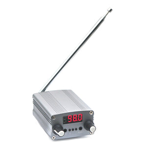 1mW-500mW Stereo Transmitter 75-110Mhz 0.5W Digital FM Transmiter Antenna For DSP Radio Broadcast Campus Station receiver