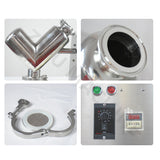 Teaching Laboratory Small Dry Powder VH-2 Mixing hine V-Type Blender Experimental Mixer 110V/220V