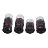 1.25inch 68 Degree Ultra Wide Angle FMC Eyepiece Kit 6mm9mm15mm20mm for Astro Telescope Monocular Accessory