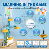 STEM Robot Kit For Kids,50-in-1 Educational Science Experiment Toys,