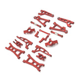 Swing Arm Steering Group Cup For 16207 16208 16209 16210 H16 Remote Control Car Parts Metal Upgrade Kit,Blue