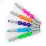 Hedgehog Massage Whole Body Muscle Exercise Relaxation Roller Fiess Spike Yoga Three Ball Fascia Stick