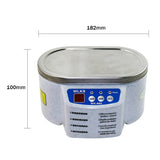 30/50W Dual Frequency Vibration Digital Ultrasonic Cleaner for Jewelry, Parts, Glasses, Circuit Board, Watch.