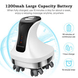 Electric Scalp Massager Red Blue Physiotherapy Head Massager for Stimulating Hair Growth Stress Relief Health Care Device New