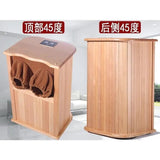 Far Infrared Biospectrum Energy Bucket Foot Bath Dry Sauna with Hemlock Wood Black Tourmaline Electric Stone