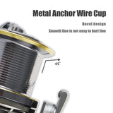 Huidiao Stainless Steel Bearing Spinning Fishing 8000 9000 10000 12000 14000 25KG Powerful Reel Saltwater Fresh Water Drag
