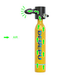 Mini Scuba Equipment Underwater Diving Cyder Iator 0.5L Outdoor Oxygen Tank