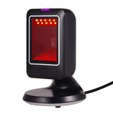 MP6300Y 1D/2D/QR Omnidirectional Barcode Scanner USB Wired Bar Code Reader CMOS Image Hand-Free for Supermarket Bootore Retail
