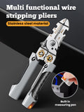 21-in-1 Multifunctional Electricity Wire Stripper Cable Cutting Tools Stripping Pliers With Electrical Measuring