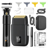 New RESUXI 972 Multifunctional Whole Body Washing Hair Clipper Sets Men's Electric Shaver Digital Display Hairdresser Trimmer
