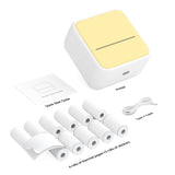 Mini Pocket Printer Portable Thermal Instant Photo Printing Label Maker hine BT Wireless Compatible with Android / iOS APP
