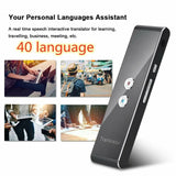 Wireless Voice Translate 40 Languages Multi Smart Instant Translated 2 Way Real Time Translator for Business Travel Hot Sale