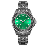 Men's Vintage Engraving Business Quartz Watch