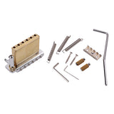 St Electric Guitar Tremolo System Bridge Saddles Tremolo Bridge Tremolo System for Electric Guitar Bass Fixed Bridge Saddle