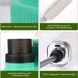 Electric Weed Sprayer USB Charging Handheld Plant Waterproof Irrigation Sprinkler for Garden Lawn Farm