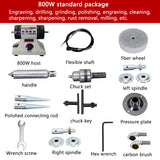 Multifunctional 800W Desktop Grinder Small Electric Eoodworking Jade Cutting Engraving Polishing hine Grinding Wheel