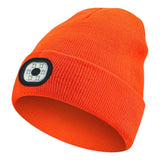 Outdoor Sport Knitted Light LED Hat Flashlight Headlight Headlamp Windproof Hats for Climbing Cycg Camping Head Lamp Item