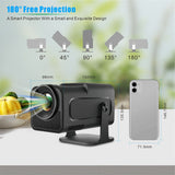 The Cheapest Mini Android 11 WiFi 6 BT5.0 Allwinner H713 Upgrade 4K Home Outdoor Portable Projector HY320 MINI