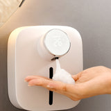 1pc USB Rechargeable Wall Mounted Automatic Soap Dispenser With Infrared Sensor And LED Display