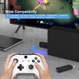 For PS5 PS4 Switch PS3 PC Gamepad USB Wireless Controller Converter Handle Bluetooth-compatible Dongle Adapter Gaming Accessorie