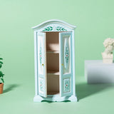 Scale Dolls Printed ,Miniature Wardrobe For 1/12 Doll House Bedroom Accessories