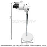 8X with LED Light Multi-Angle Adjustment Hose Binocular Soldering PCB Repair Lab Stereo Microscope
