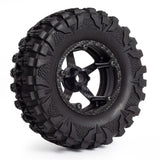 4Pcs Carbon Fiber 2.2Inch Beadlock Wheel Hub Rim For 1/10 RC Crawler Car Axial SCX10 Wraith RR10 Traxxas TRX4