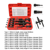 Practical Metal Bearings Remover - Hand Repairing Tools, Remove Tool, Motorcycle Bearing Puller Kits with Box.