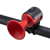 Bike Electronic Loud Horn ABS 120db Safety Electric IPX4 Speaker Alarm Ring Bicycle Handlebar Warning Bell