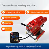 Digital Display Hot Wedge Geomembrane Welder HDPE Sheet Plastic Pond Liner PVC Repairing Welding hine