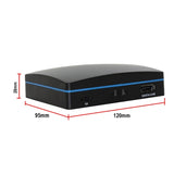 Xmeye Mini NVR H.265 5MP 4CH Network Video Recorder Support P2P Face Detect Motion Alarm For CCTV IP Camera, Easy To Use EU Plug