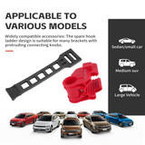 6Pcs/Set Car Bicycle SUV Vehicle Trunk Mount Bike Rack Hitch Stand Storage Carrier Spare Hooks with Racks,Model B