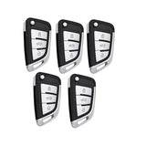 5pcs/lot Keydiy Nb29 Metal Button Remote Car Key For Kd900/-x2 Key Mini/ -max Programmer For