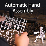 12PCS 3D Printed 13-joint Movable Lucky Third Generation DIY Assembled Human Doll Adult Stress Relief Toy Birthday Gift